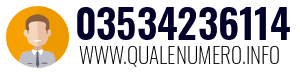 Numero di telefono 03534236114 03534236114