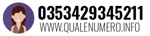 Numero di telefono 0353429345211 0353429345211
