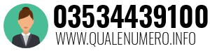 Numero di telefono 03534439100 03534439100