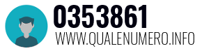 Numero di telefono 0353861 0353861
