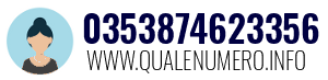 Numero di telefono 0353874623356 0353874623356