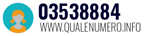 Numero di telefono 03538884 03538884