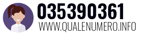 Numero di telefono 035390361 035390361