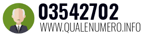 Numero di telefono 03542702 03542702