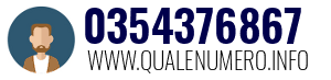 Numero di telefono 0354376867 0354376867