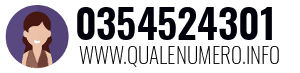 Numero di telefono 0354524301 0354524301