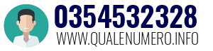 Numero di telefono 0354532328 0354532328