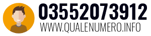 Numero di telefono 03552073912 03552073912