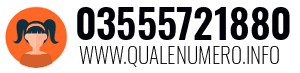 Numero di telefono 03555721880 03555721880