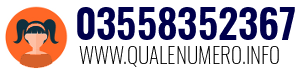 Numero di telefono 03558352367 03558352367