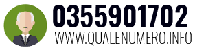 Numero di telefono 0355901702 0355901702