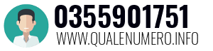 Numero di telefono 0355901751 0355901751