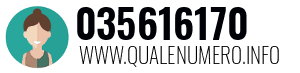 Numero di telefono 035616170 035616170