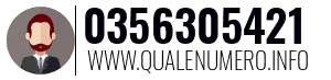 Numero di telefono 0356305421 0356305421