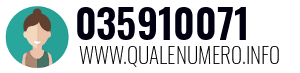 Numero di telefono 035910071 035910071