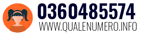 Numero di telefono 0360485574 0360485574