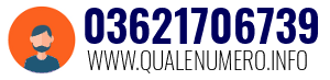 Numero di telefono 03621706739 03621706739