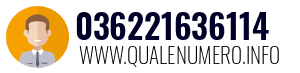 Numero di telefono 036221636114 036221636114