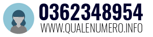 Numero di telefono 0362348954 0362348954