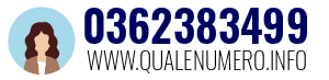 Numero di telefono 0362383499 0362383499