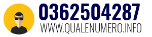 Numero di telefono 0362504287 0362504287