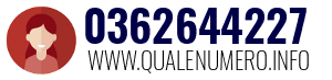 Numero di telefono 0362644227 0362644227