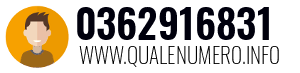 Numero di telefono 0362916831 0362916831