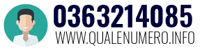 Numero di telefono 0363214085 0363214085