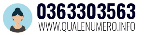 Numero di telefono 0363303563 0363303563