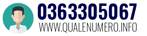 Numero di telefono 0363305067 0363305067