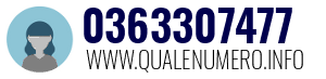 Numero di telefono 0363307477 0363307477