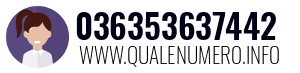 Numero di telefono 036353637442 036353637442