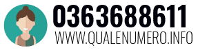 Numero di telefono 0363688611 0363688611
