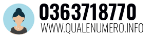 Numero di telefono 0363718770 0363718770