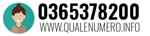Numero di telefono 0365378200 0365378200