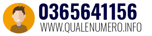 Numero di telefono 0365641156 0365641156