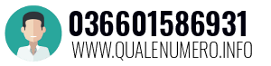 Numero di telefono 036601586931 036601586931