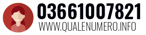 Numero di telefono 03661007821 03661007821