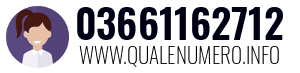 Numero di telefono 03661162712 03661162712