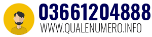Numero di telefono 03661204888 03661204888