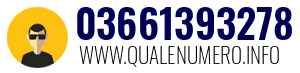 Numero di telefono 03661393278 03661393278
