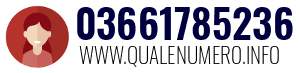 Numero di telefono 03661785236 03661785236