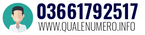 Numero di telefono 03661792517 03661792517