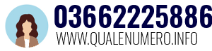 Numero di telefono 03662225886 03662225886