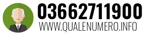Numero di telefono 03662711900 03662711900