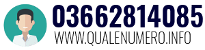 Numero di telefono 03662814085 03662814085