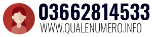 Numero di telefono 03662814533 03662814533