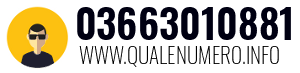 Numero di telefono 03663010881 03663010881