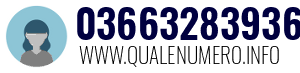 Numero di telefono 03663283936 03663283936