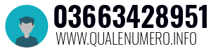 Numero di telefono 03663428951 03663428951